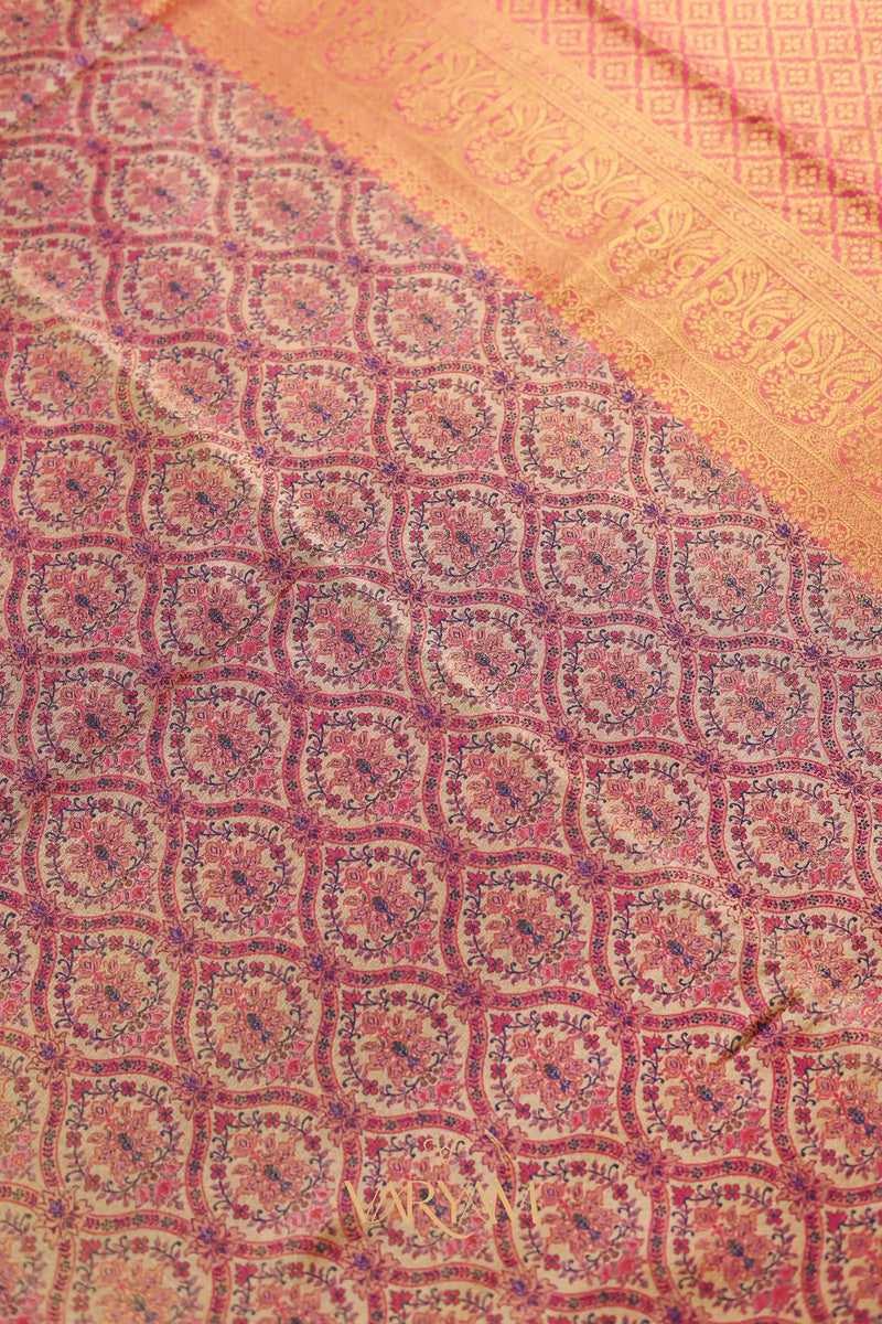 Kashmiri Shringar Saree