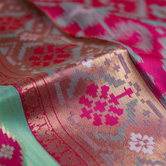Monalisa Linen Rama Saree