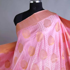 Zoya Silk Pink Saree