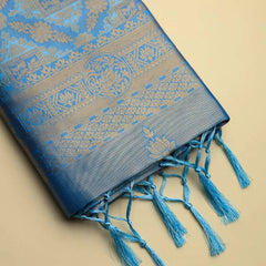 Amara Silk Blue Saree