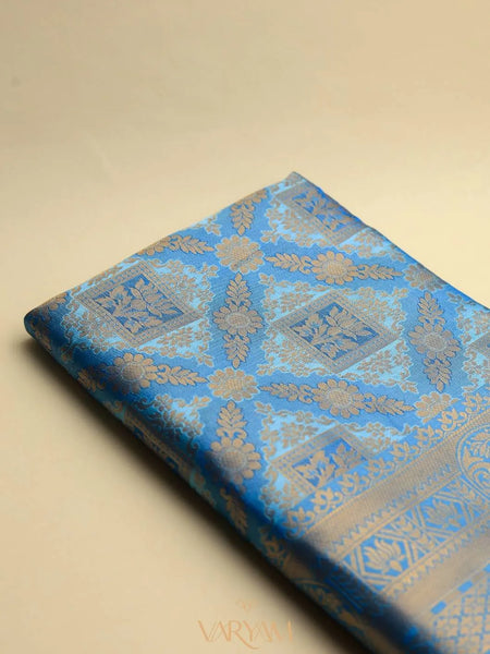 Amara Silk Blue Saree