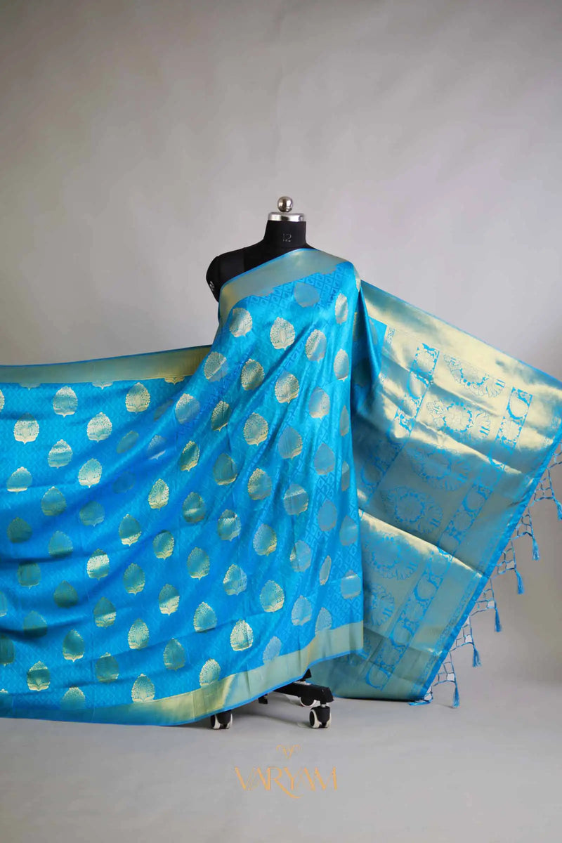 Zoya Silk Blue Saree