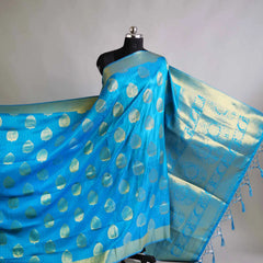 Zoya Silk Blue Saree