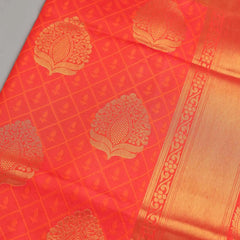 Zoya Silk Orange Saree