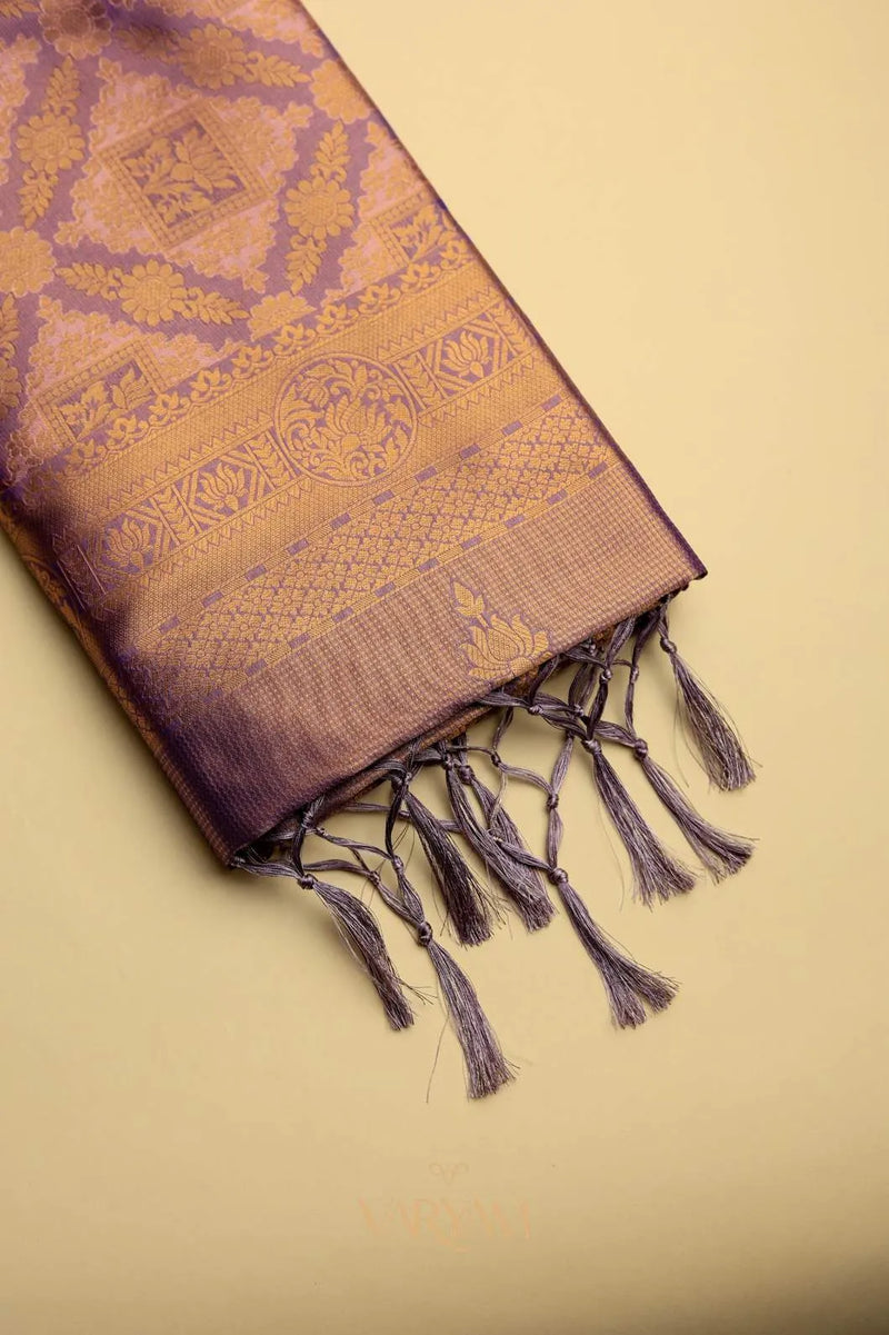 Amara Silk Purple Saree