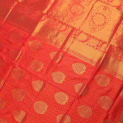 Zoya Silk Orange Saree