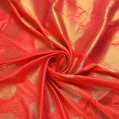 Zoya Silk Orange Saree