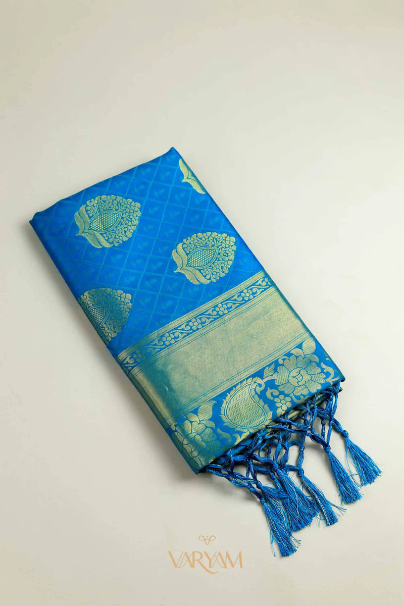 Zoya Silk Blue Saree