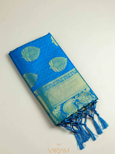 Zoya Silk Blue Saree