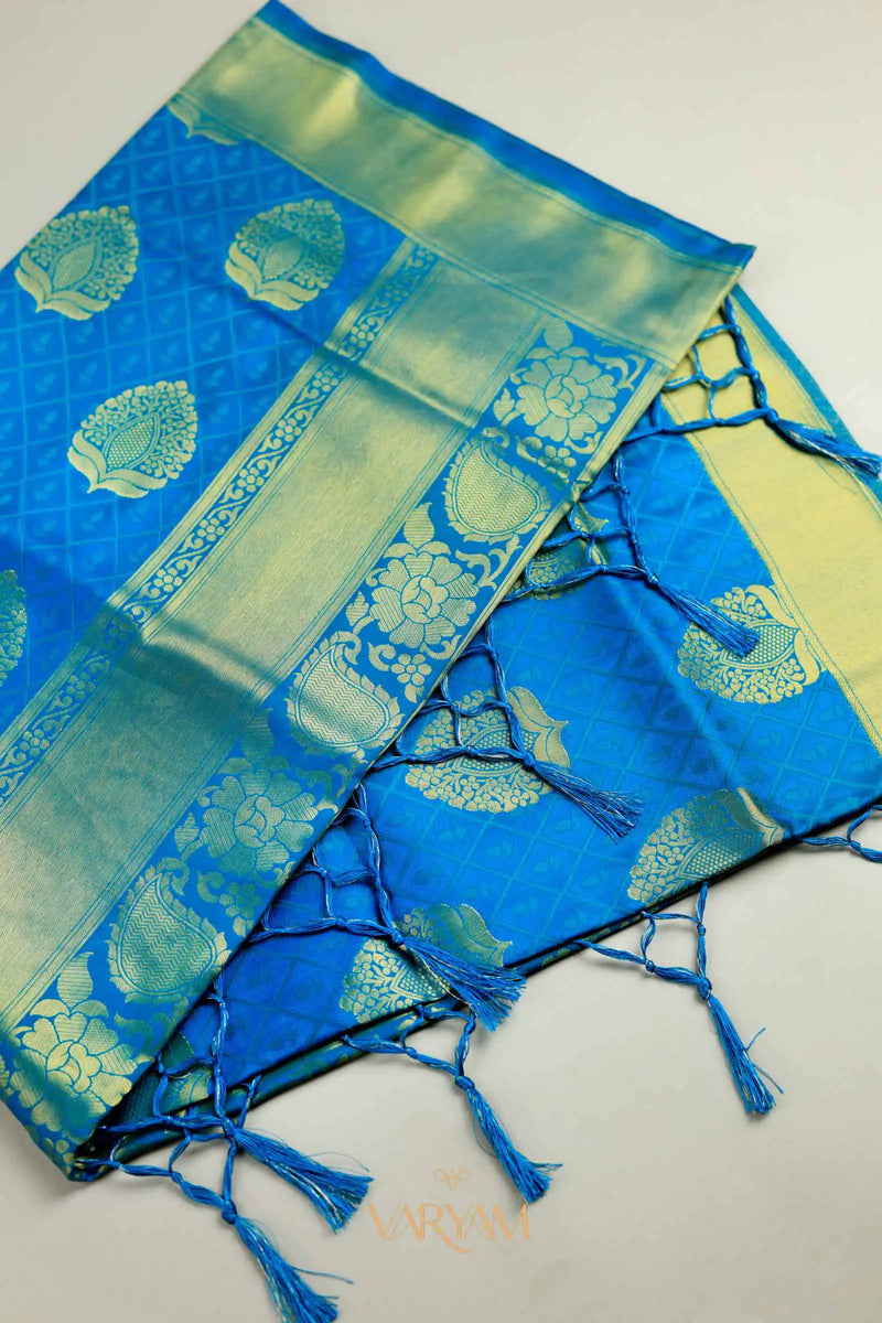 Zoya Silk Blue Saree