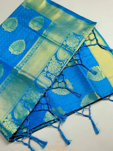 Zoya Silk Blue Saree