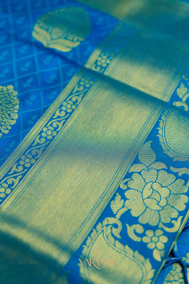 Zoya Silk Blue Saree