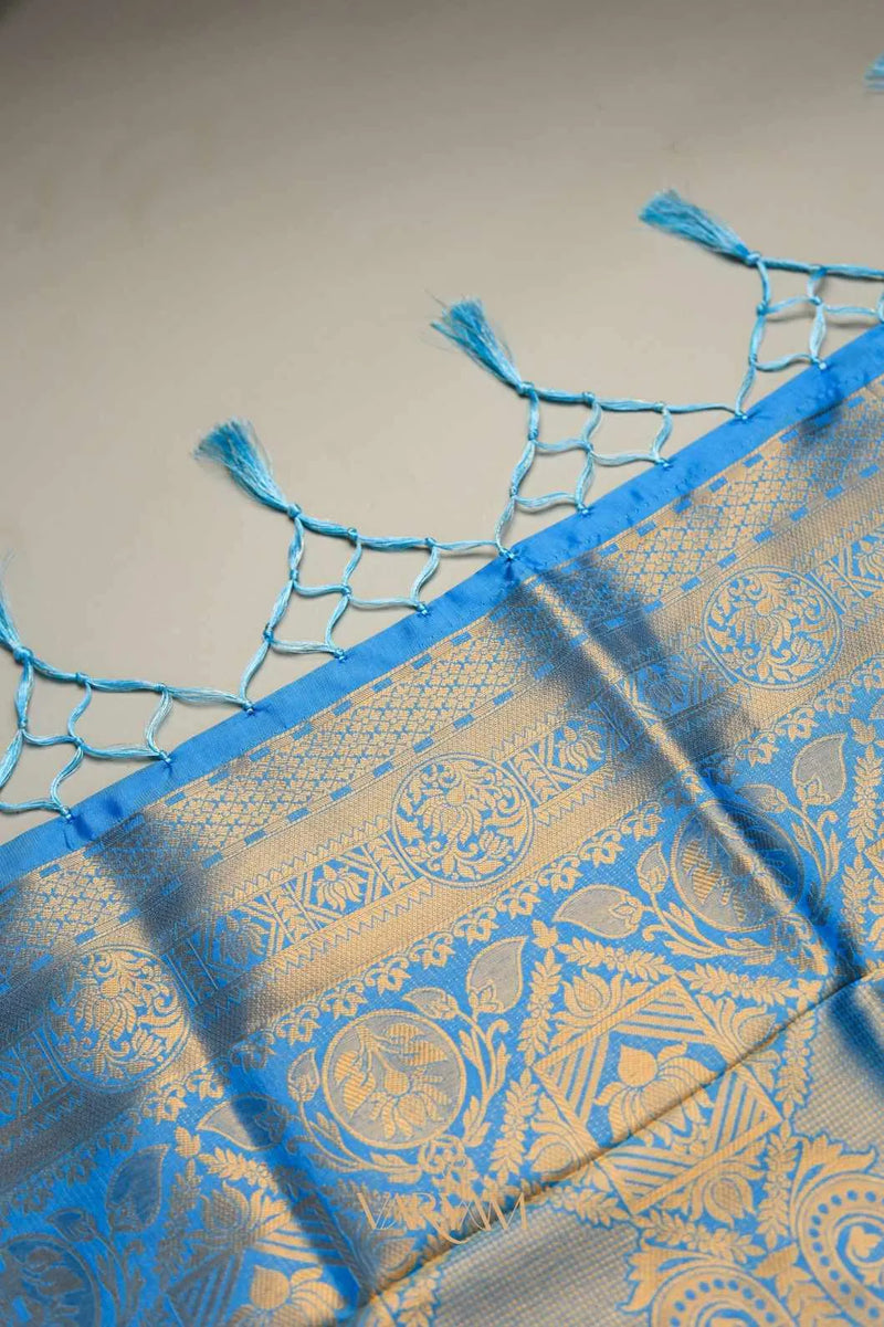 Amara Silk Blue Saree