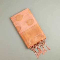 Zoya Silk Peach Saree