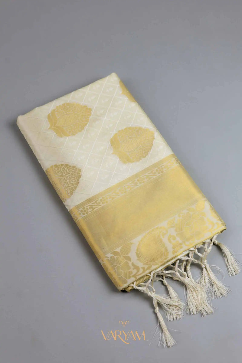 Zoya Silk Yellow Saree