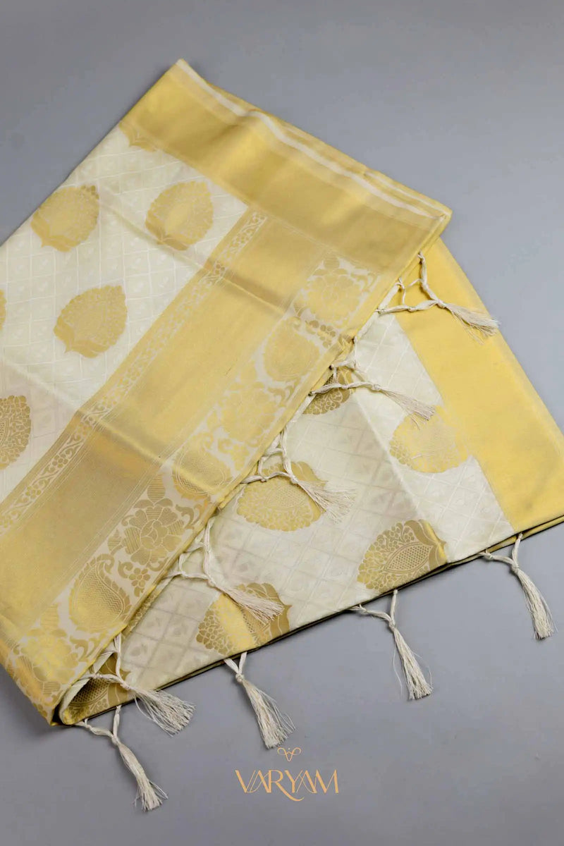 Zoya Silk Yellow Saree