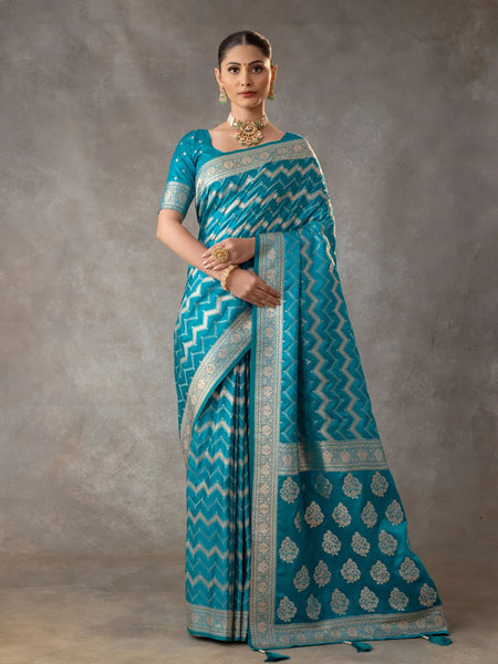Vaidehi Blue Saree