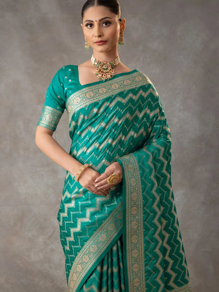 Vaidehi Green Saree