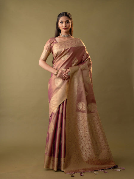 Imperial Silk Purple Saree