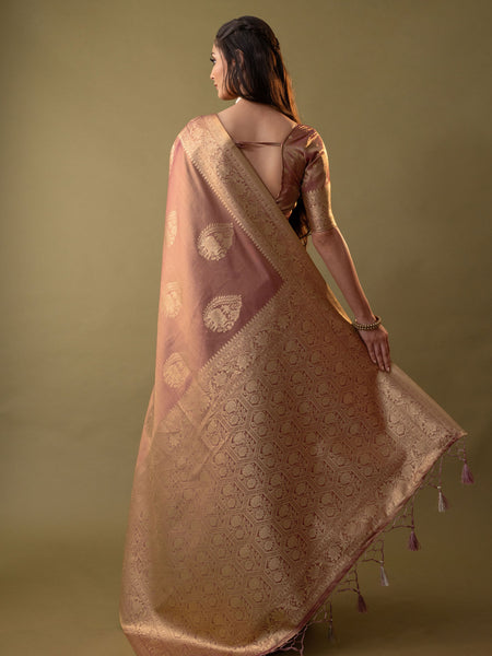 Imperial Silk Purple Saree