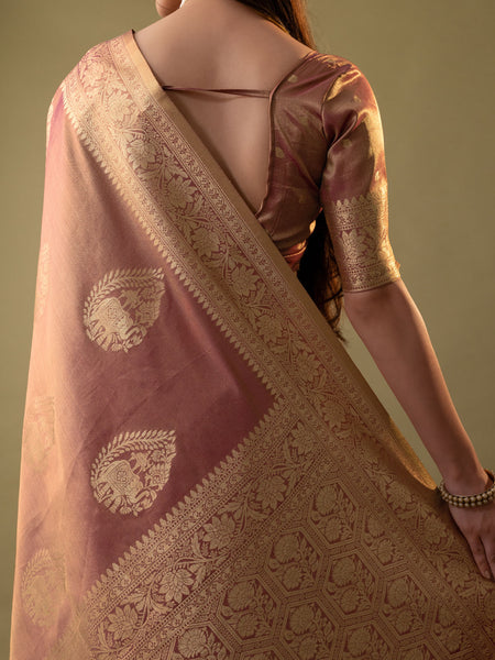 Imperial Silk Purple Saree