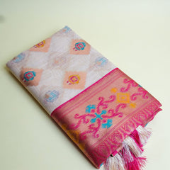 Linen Saree