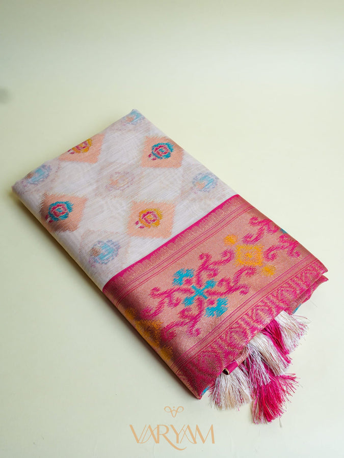 Linen Saree