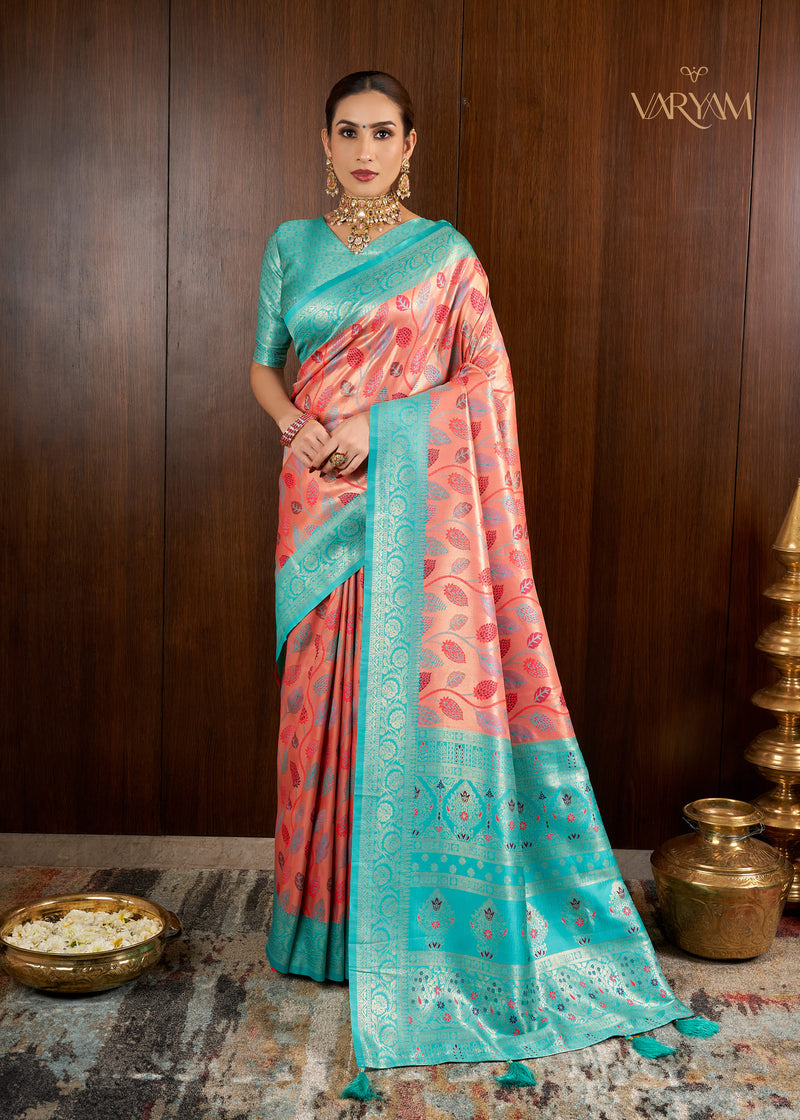 Ahana Tissue Silk Saree