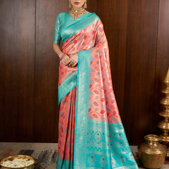 Ahana Tissue Silk Saree