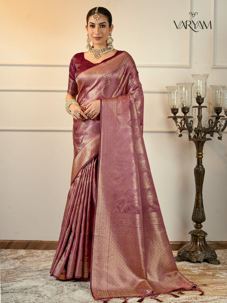 Jamawari Banarsi Satin Saree