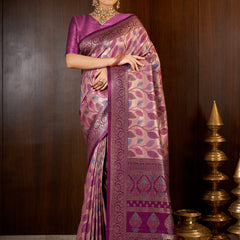 Ahana Tissue Silk Saree