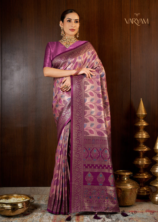 Ahana Tissue Silk Saree