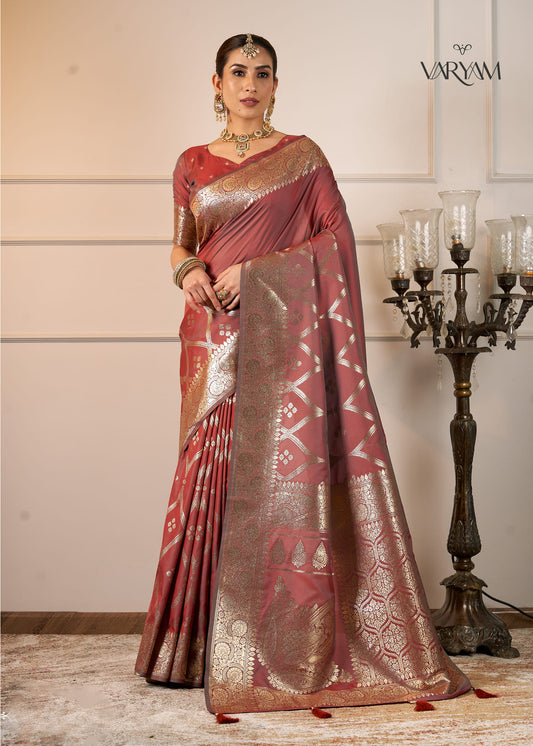 Fine Katan Silk Woven Saree