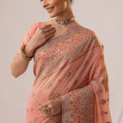 Saba Cotton Pink Saree