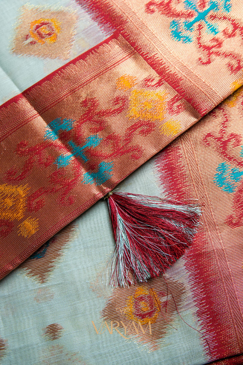 Kalista Linen Ice Tango Saree