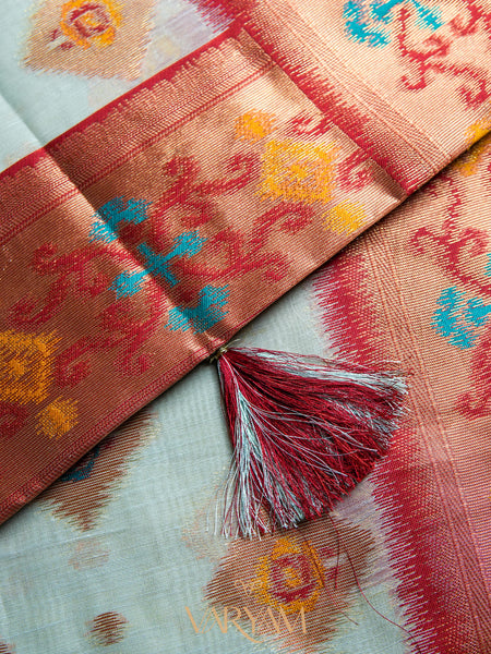 Kalista Linen Ice Tango Saree