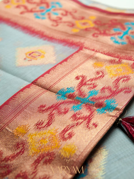 Kalista Linen Ice Tango Saree