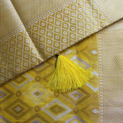 Shahi Cotton Yellow Saree