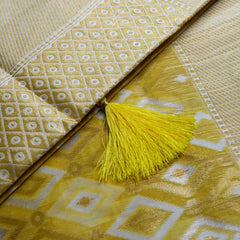 Shahi Cotton Yellow Saree