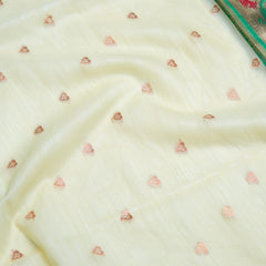 Kalista Linen Ice Green Saree