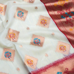 Kalista Linen Ice Tango Saree