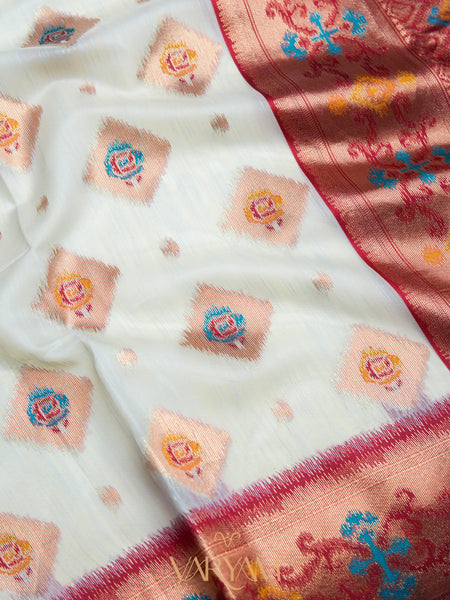 Kalista Linen Ice Tango Saree