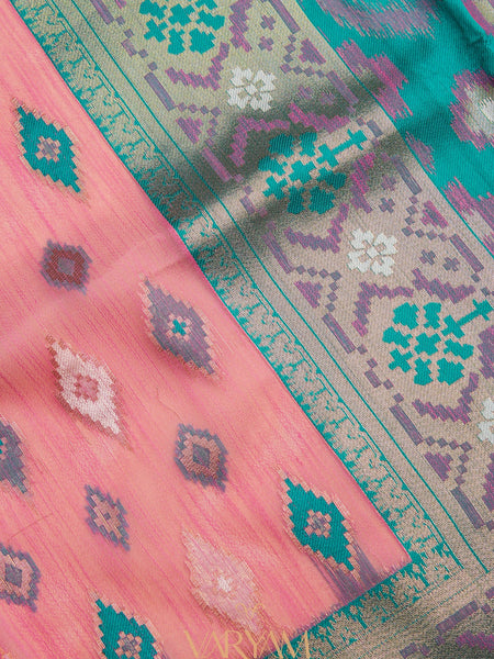 Monalisa Linen Pink Saree