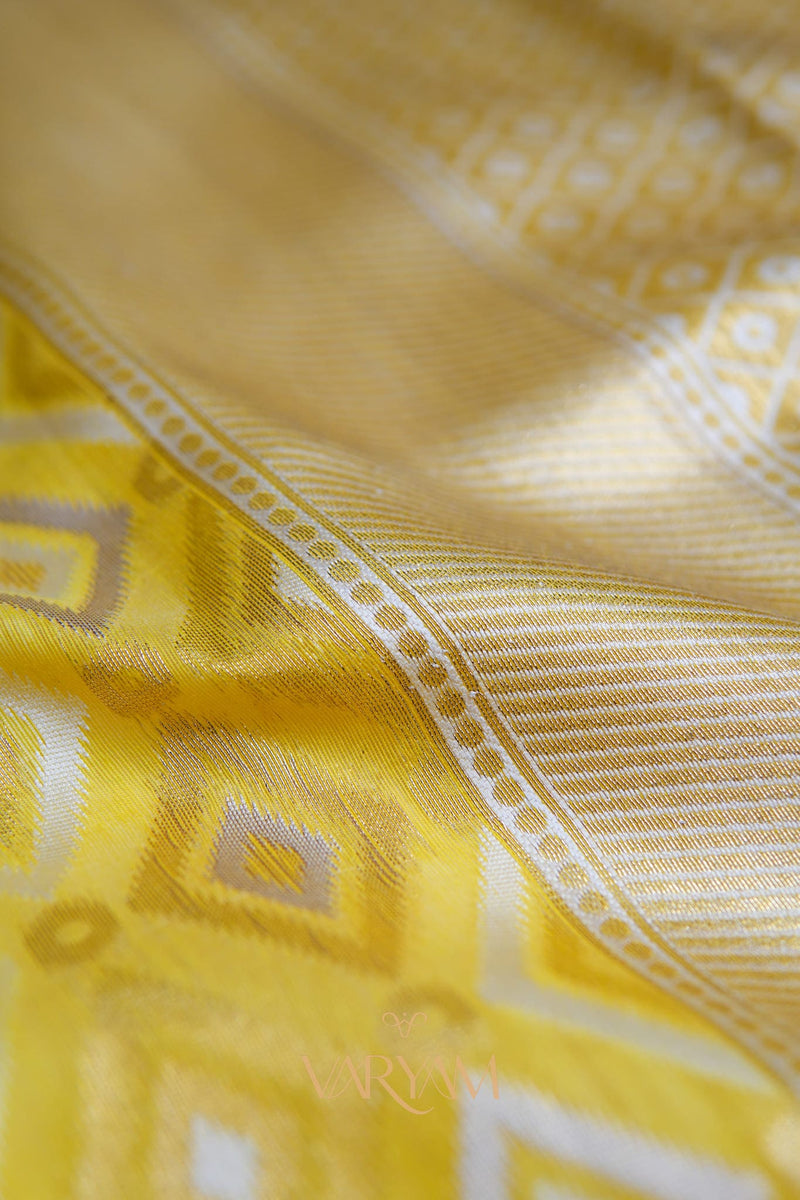 Shahi Cotton Yellow Saree