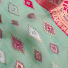 Monalisa Linen Rama Saree