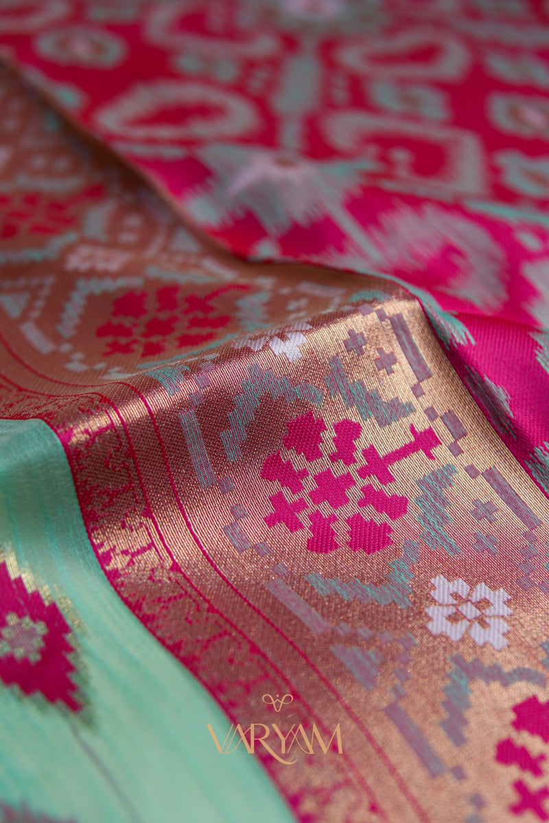 Monalisa Linen Rama Saree