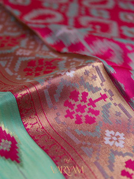 Monalisa Linen Rama Saree