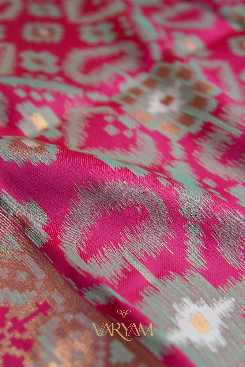 Monalisa Linen Rama Saree
