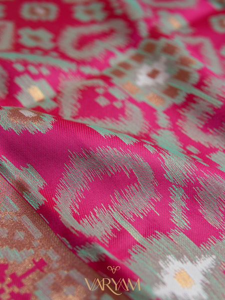 Monalisa Linen Rama Saree