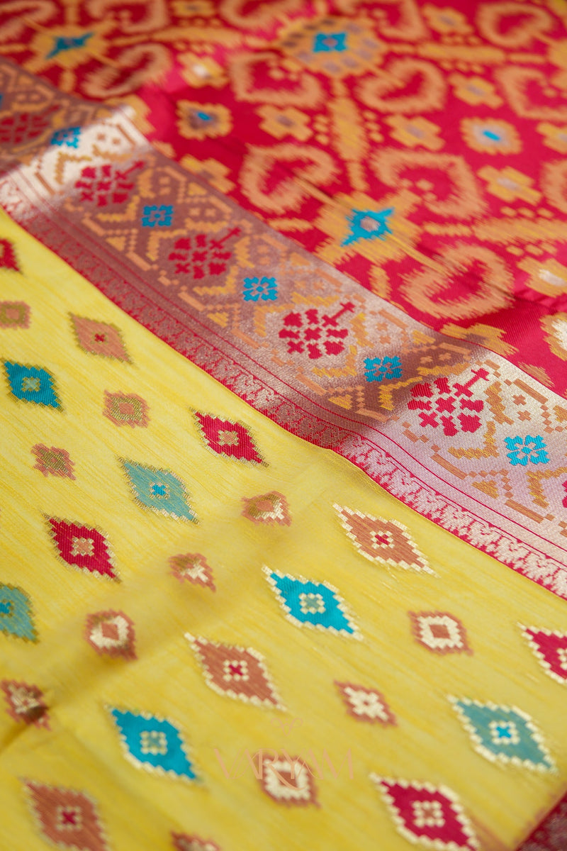 Monalisa Linen Yellow Saree